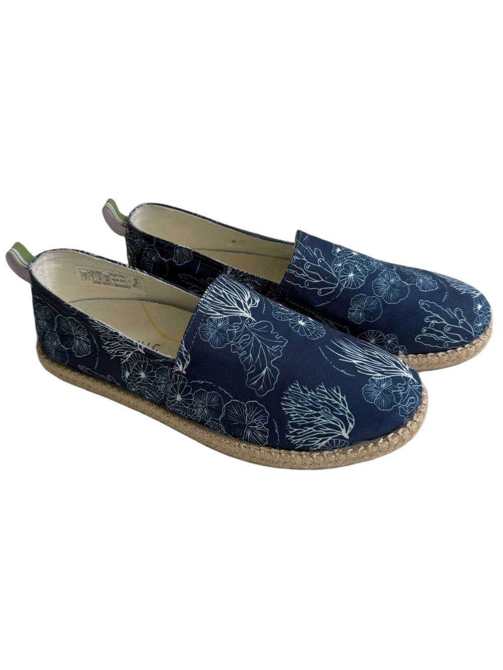 Vionic Beach Laguna Women's Casual Slip-on Loafer Seaweed Blue Size 9 NWOT
